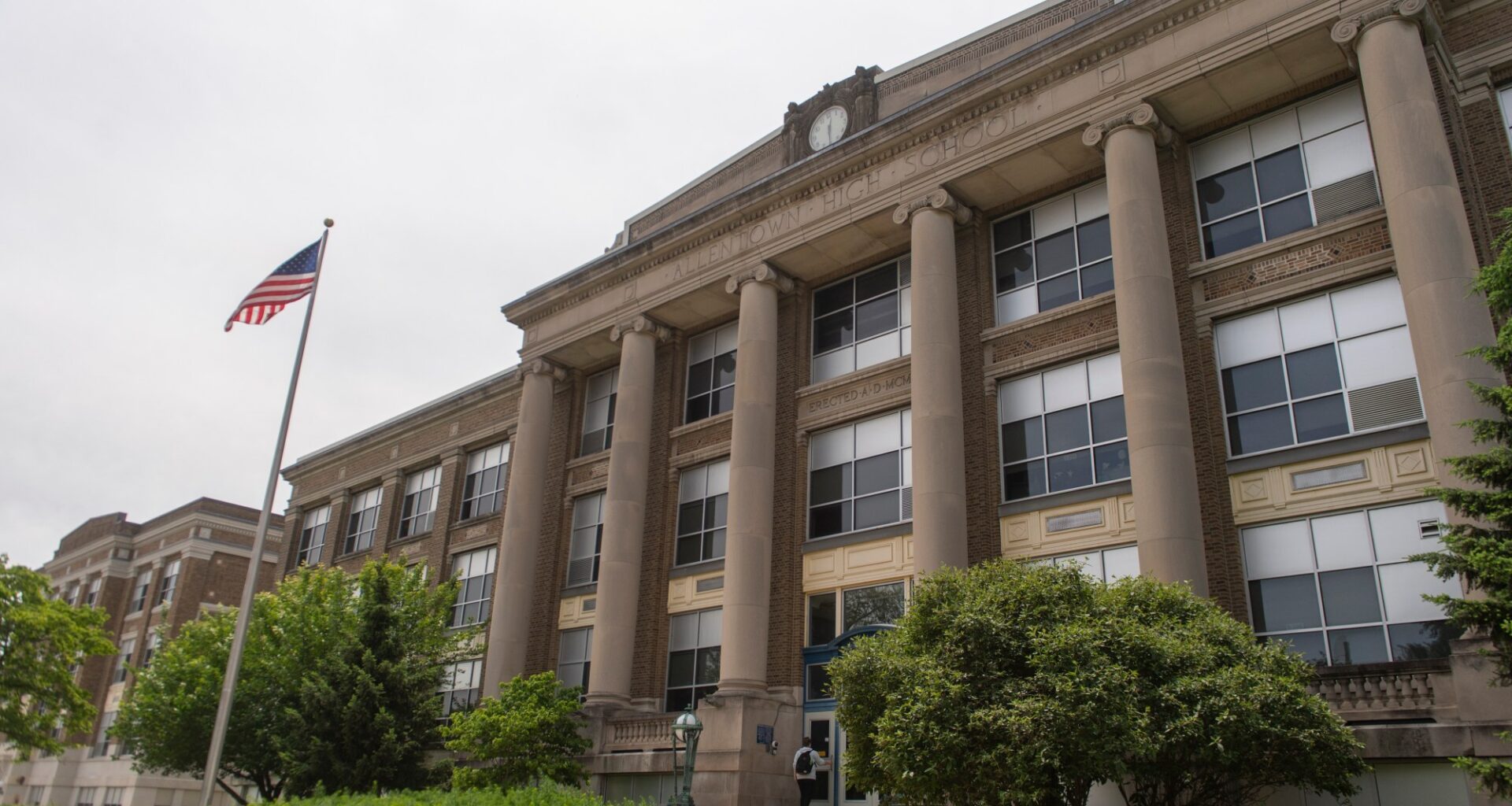 Police at Allen High School on first day of school