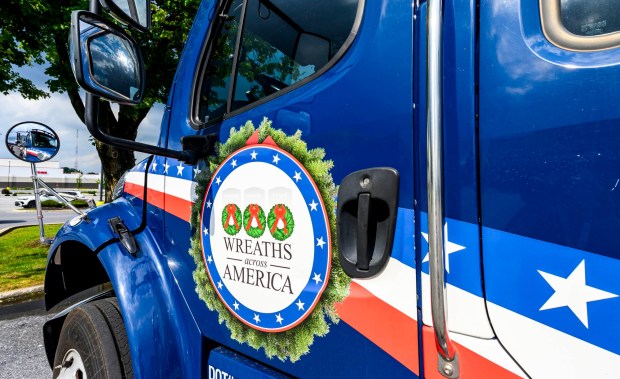 Wreaths Across America's Mobile Education Exhibit is open to the public Thursday, Aug. 27, 2026, to honor veterans and supporters at Mission BBQ in Whitehall Township. During August and Early September, the exhibit is traveling around the state to honor service members and educate the local community. It will be at Mission BBQ again 11 a.m. to 54 p.m. Aug. 28; at Nam Knights Vet Fest in Northampton 10 a.m. to 5 p.m. Aug. 29; St. Luke's-West End in Allentown 9 a.m. to 4 p.m. Aug. 31, and at Miller-Keystone Blood Center in Bethlehem noon to 6 p.m. Sept. 1. (April Gamiz/The Morning Call)