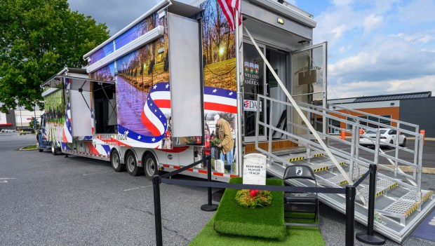 Wreaths Across America's Mobile Education Exhibit is open to the public Thursday, Aug. 27, 2026, to honor veterans and supporters at Mission BBQ in Whitehall Township. During August and Early September, the exhibit is traveling around the state to honor service members and educate the local community. It will be at Mission BBQ again 11 a.m. to 54 p.m. Aug. 28; at Nam Knights Vet Fest in Northampton 10 a.m. to 5 p.m. Aug. 29; St. Luke's-West End in Allentown 9 a.m. to 4 p.m. Aug. 31, and at Miller-Keystone Blood Center in Bethlehem noon to 6 p.m. Sept. 1. (April Gamiz/The Morning Call)