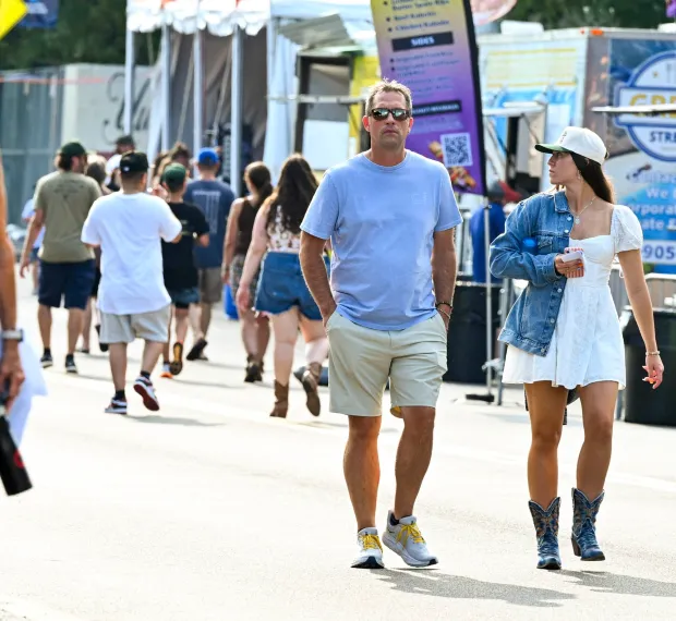 People enjoy Musikfest on Thursday, Aug. 6. 2026, in Bethlehem. The annual festival runs through Aug. 9. (April Gamiz/The Morning Call)