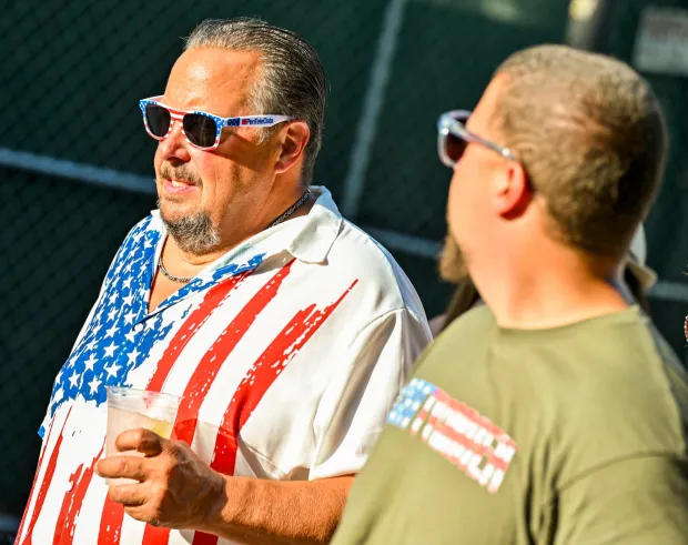 People enjoy Musikfest on Thursday, Aug. 6. 2026, in Bethlehem. The annual festival runs through Aug. 9. (April Gamiz/The Morning Call)