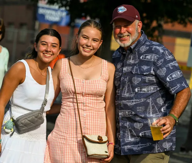 People enjoy Musikfest on Thursday, Aug. 6. 2026, in Bethlehem. The annual festival runs through Aug. 9. (April Gamiz/The Morning Call)