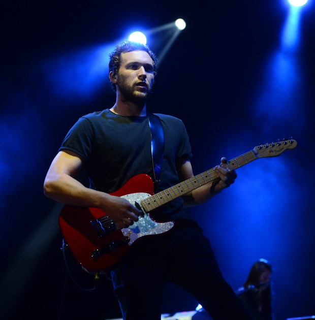 Phillip Phillips performs on the Wind Creek Steel Stage Saturday. The Billy Bauer Band, Max Swan, and Bronze Radio Return opened for him.