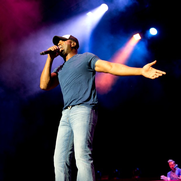 Darius Rucker headlines the Sands Steel Stage on Friday at Musikfest in Bethlehem. ////mc-musikfest-review-darius-rucker-steel-stage/////Photo taken on August 14, 2015.