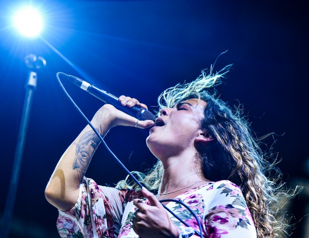Special guest JJ Wilde opens before Incubus performs at the Wind Creek Steel Stage during Musikfest on Southside Bethlehem on Wednesday, August 7, 2019.
