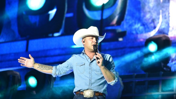Justin Moore performs at the Sands Steel Stage at Musikfest on Saturday, August 12, 2017.// 081217 // APRIL GAMIZ / THE MORNING CALL / keyword: Bartholomew // mc-ent-review-musikfest-lee-brice-justin-moore-bethlehem-20170808