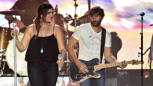 Lady Antebellum performs at Sands Steel Stage at Musikfest in Bethlehem, Pa. on Saturday, August 13, 2016.//081316 // APRIL BARTHOLOMEW / THE MORNING CALL / mc-review-musikfest-lady-antebellum /// Lauren Jenkins and Post Monroe.