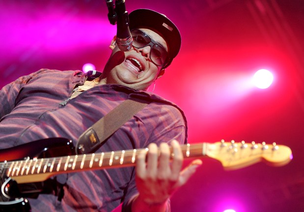 Rome Ramirez sings with Sublime during their show on the RiverPlace Stage at Musikfest on Sunday, August 15, 2010. ///mc-musikfest-review-sublime, ABBY DREY / THE MORING CALL ORG XMIT: MC-musikfest-sublime-07 ***** Headline: Crowd hears Sublime With Rome's call to party **MUSIKFEST REVIEW (8/17/10) ***** Headline: Upcoming Concerts (7/26/12)
