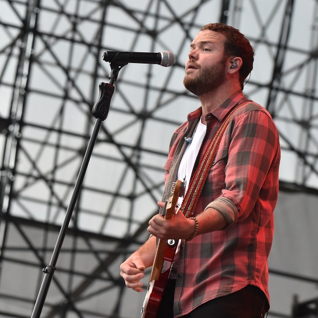 Johnny McGuire of Walker McGuire performs at on the Sands Steel Stage at Musikfest on Saturday, August 12, 2017.Walker McGuire opens for headliners Justin Moore and Lee Brice. The show was sold-out. // 081217 // APRIL GAMIZ / THE MORNING CALL / keyword: Bartholomew // mc-ent-review-musikfest-lee-brice-justin-moore-bethlehem-20170808