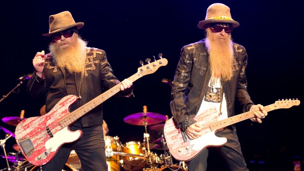 ZZ Top headlines the Sands Steel Stage on Wednesday at Musikfest in Bethlehem. ///mc-musikfest-review-zz-top/////Photo taken on August 12, 2015.