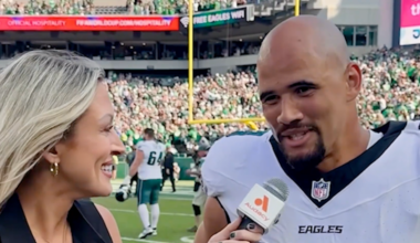 WIP won't replace Eagles sideline reporter this season