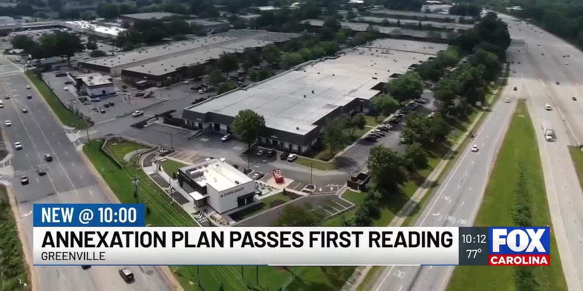 Greenville council OKs first reading of Woodruff Road annexation plan