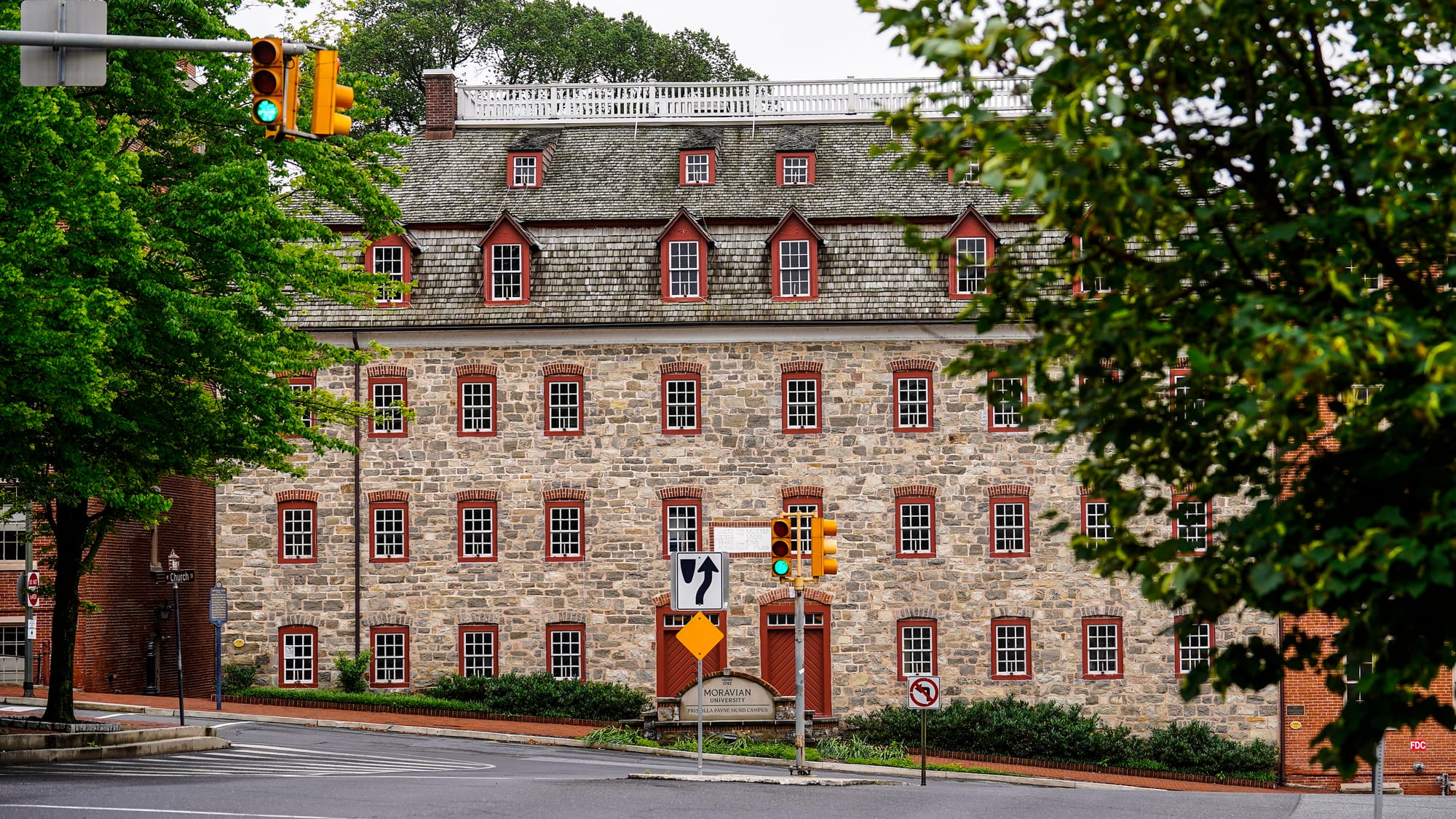 Tour of Moravian University's 1748-built Brethren House at Church and Main Streets in Bethlehem, Pa. on Wednesday, June 18, 2
