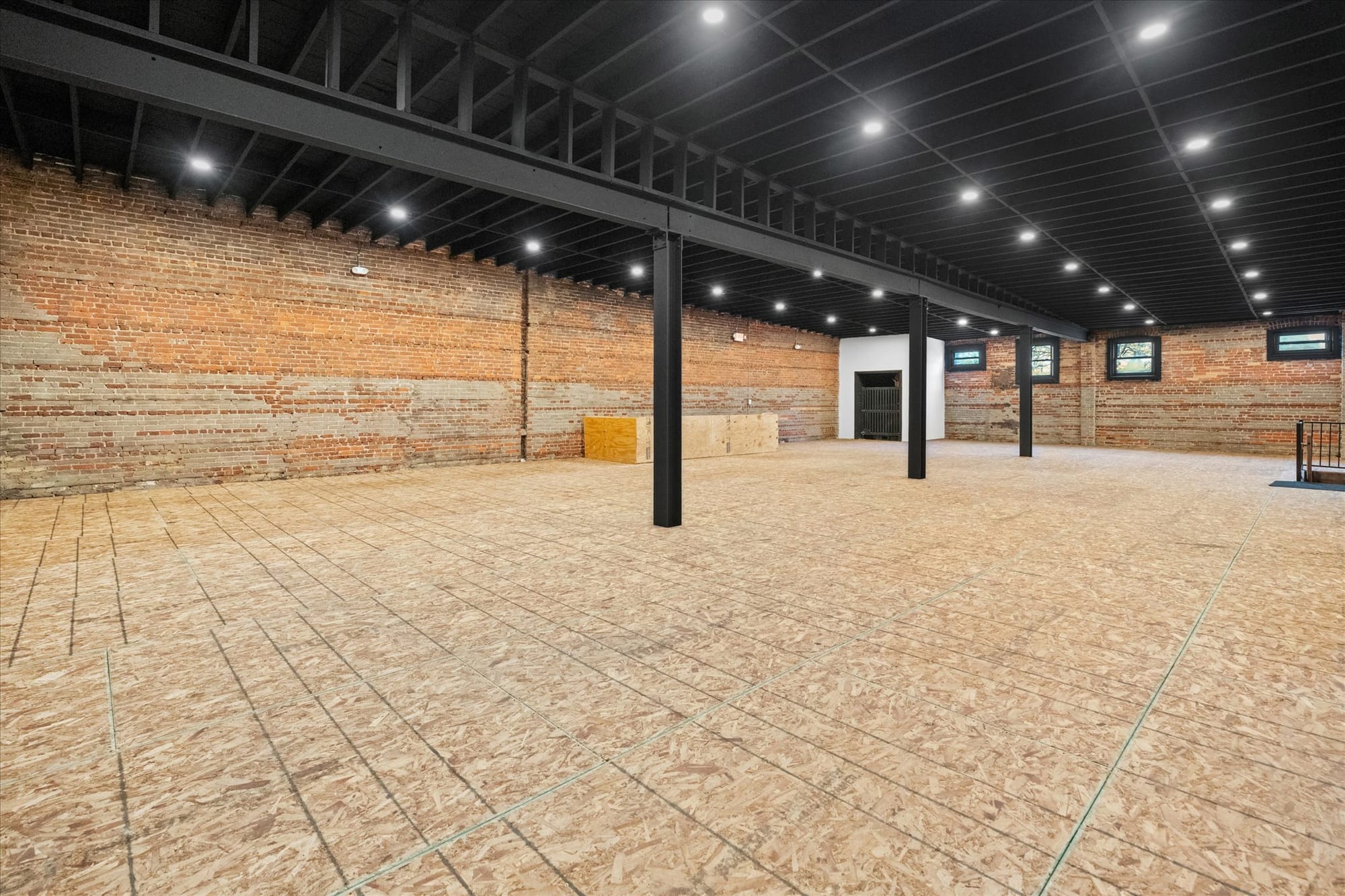 Before and after photos of 'The Emerald on Third,' a mixed-use property now available for sale/lease in the South Side Histor