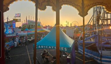 Someone Struck By Lightning at Erie County Fair