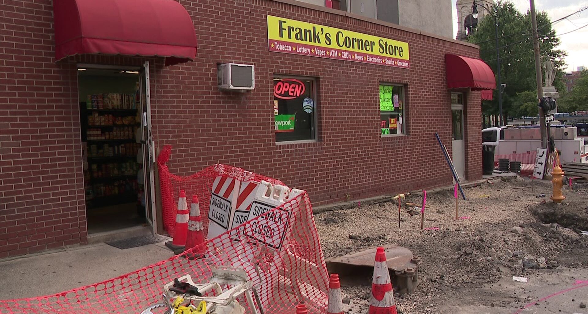 Roadwork affects businesses in Scranton