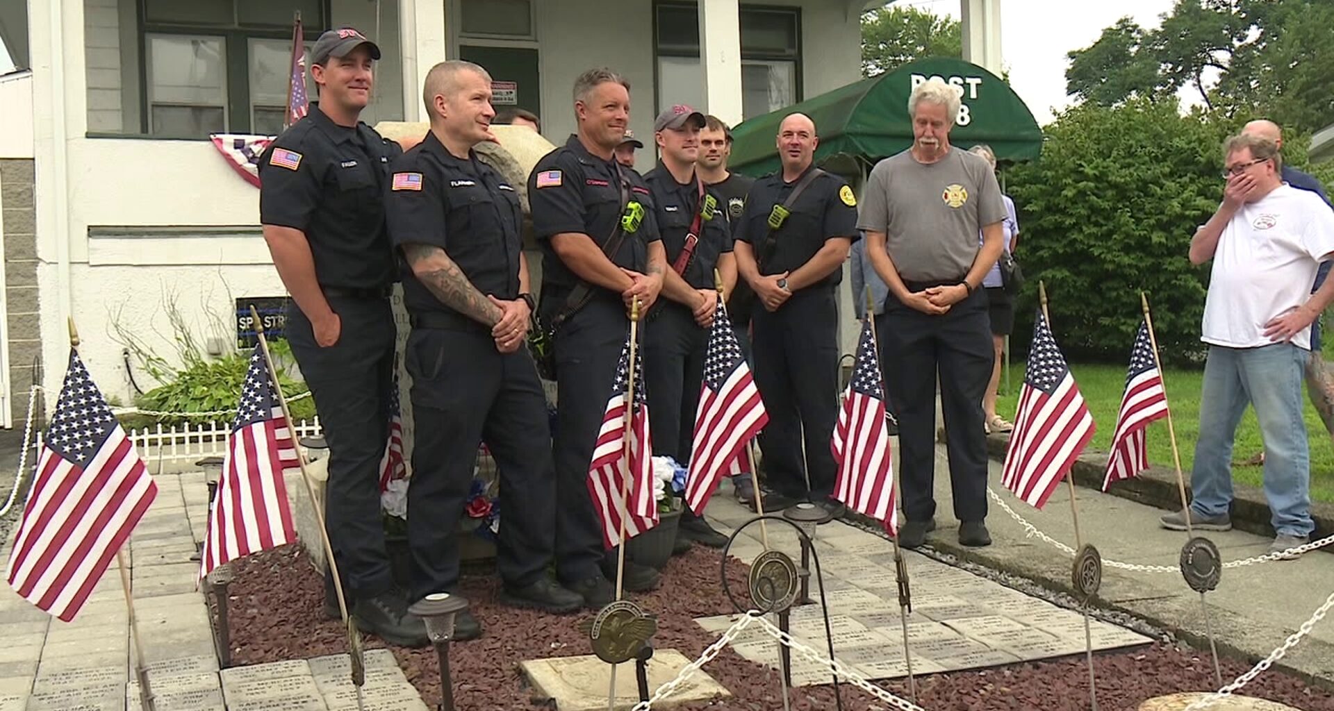 Community honors late firefighter Kelly Hopkins with memorial ceremony in Scranton
