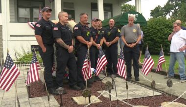 Community honors late firefighter Kelly Hopkins with memorial ceremony in Scranton