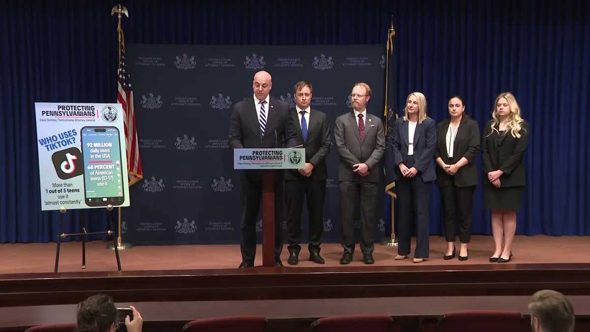 Pa. Attorney General announces action against TikTok