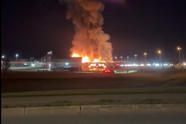 Fire crews responded on August 7, 2026 just after 10:30 p.m., and immediately observed "heavy smoke and large flames coming from a construction area" attached to Bethlehem High School, according to Saskatoon Fire Department