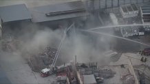 Ryan Fogelman of Firerover.com appears to be one of the few people tracking fires with publicly available data. The fire in this image burned at Richard S. Burns Co., a recycling facility in Philadelphia's Hunting Park neighborhood.