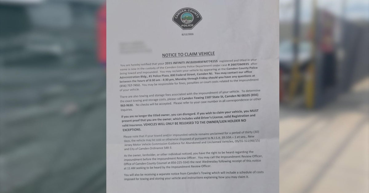 Philadelphia carjacking victim forced to pay hundreds of dollars to get stolen car back