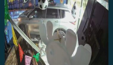 Philadelphia taqueria responds after driver crashes into restaurant: "Sorry we don't have a drive-thru"