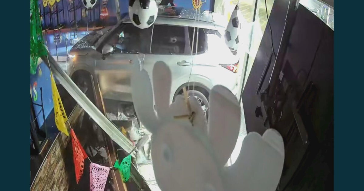 Philadelphia taqueria responds after driver crashes into restaurant: "Sorry we don't have a drive-thru"
