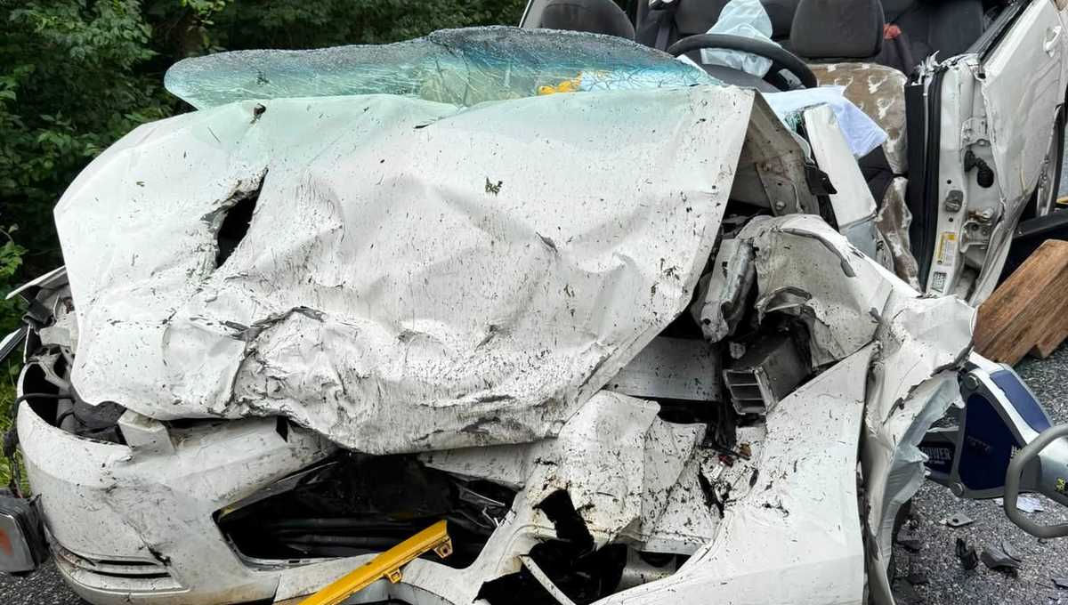Person airlifted after crash in York Springs