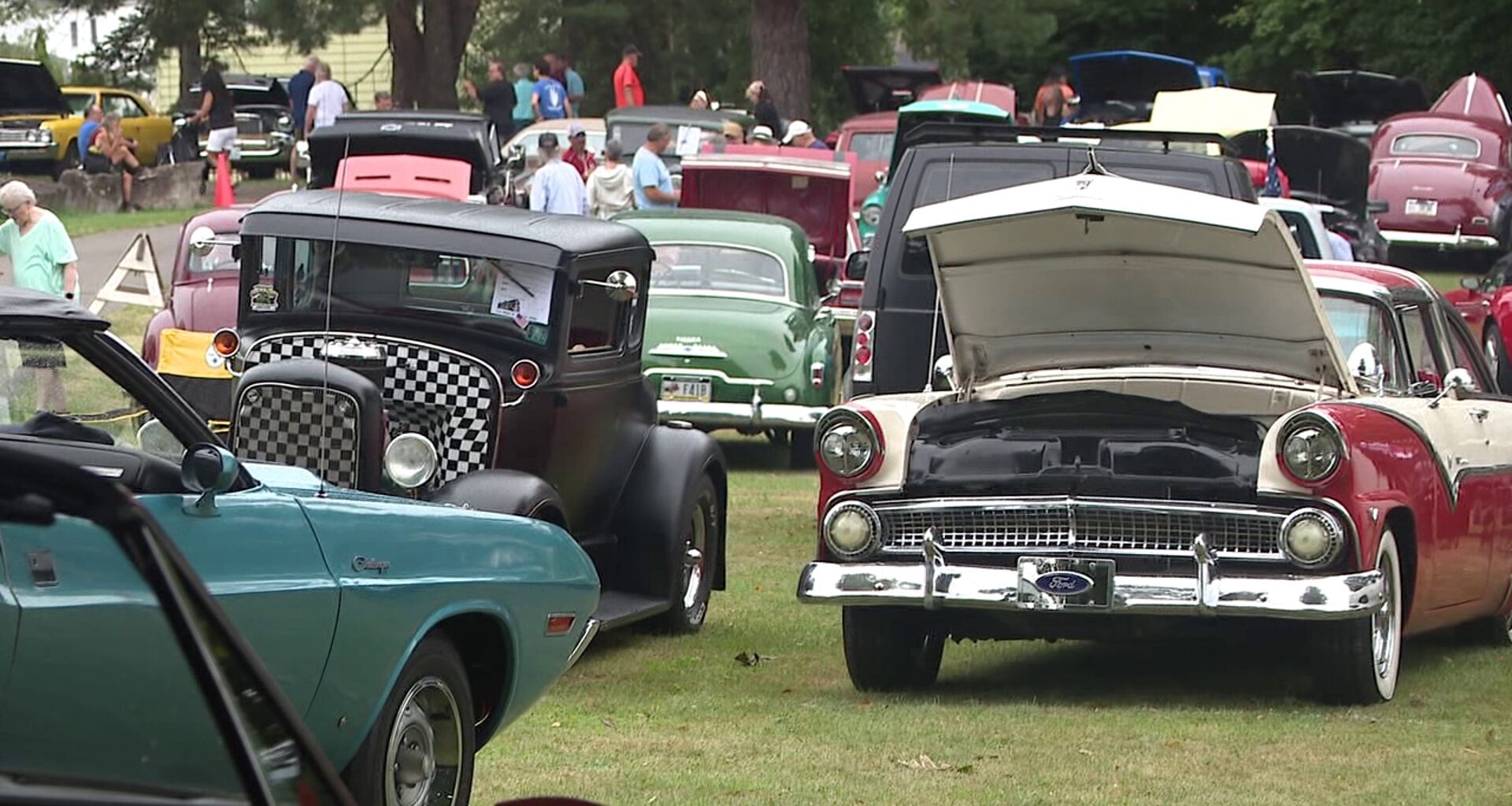 Scranton car show and BBQ sees strong turnout despite cloudy skies
