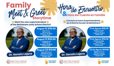 New Bethlehem schools superintendent Lajara to read at family storytimes this month