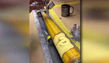 Pennsylvania company creates custom corn bats for Phillies players