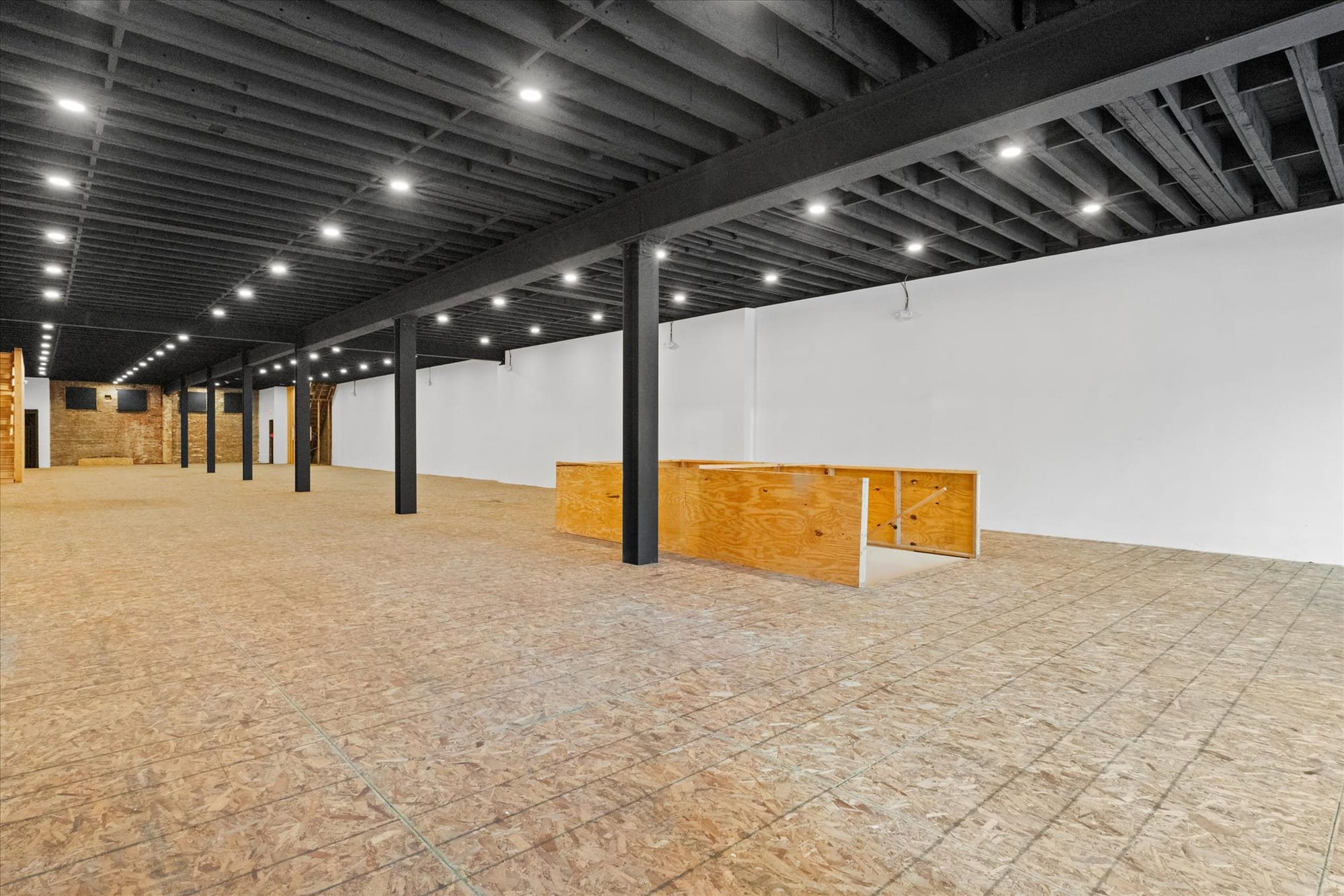 Before and after photos of 'The Emerald on Third,' a mixed-use property now available for sale/lease in the South Side Histor
