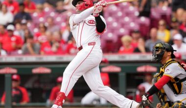 Burns wins 12th straight decision, Stewart hits 24th HR, as Reds beat Pirates 10-2