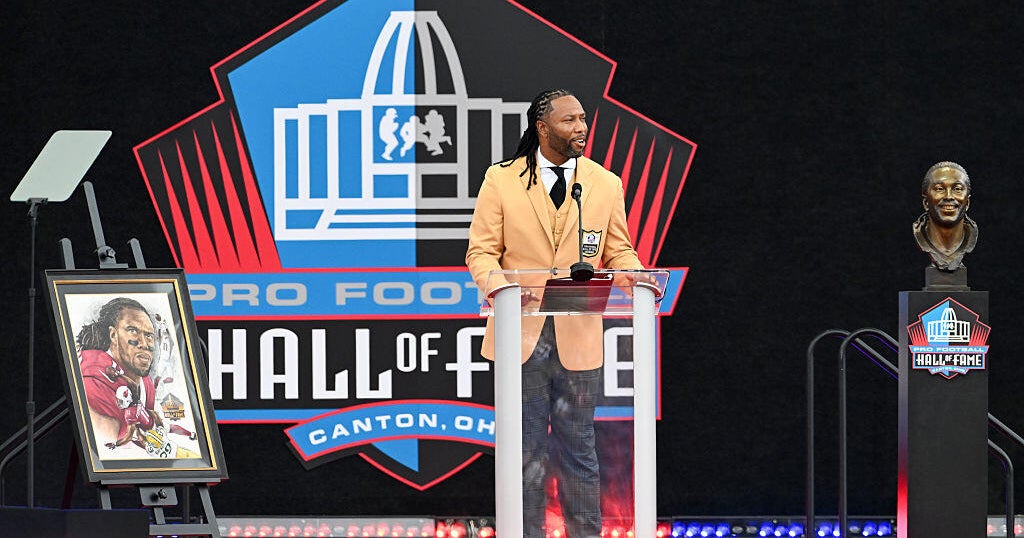 Larry Fitzgerald enshrined in Pro Football Hall of Fame