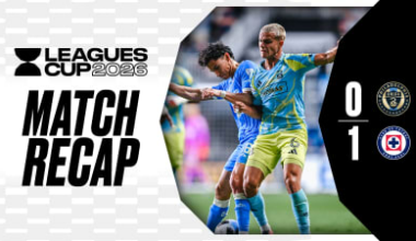 Recap | Union drop Leagues Cup opener to Cruz Azul
