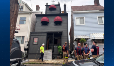 Home damaged after emergency response in Pittsburgh’s Bloomfield neighborhood