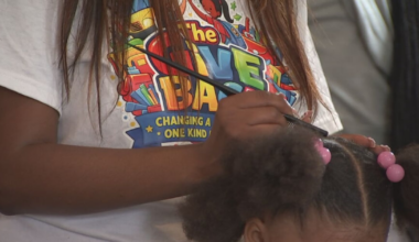 ‘The Give Back’: Kids get free haircuts, school supplies during community event in Homewood