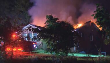House used for firefighter training goes up in flames in Western Pennsylvania