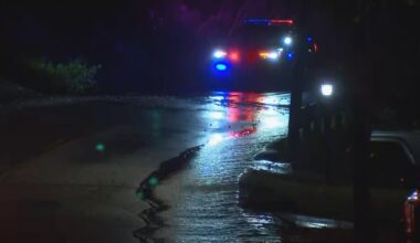 Water main break sends water flowing down Bethel Park roadway – WPXI