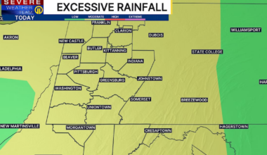 Pittsburgh Weather: Waves of showers and storms expected throughout Sunday
