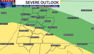 Pittsburgh Weather: Tropical-like downpours possible during repeat rounds of rain on Sunday