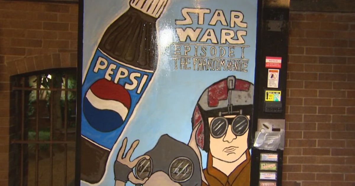 Content creator claims he took Pittsburgh’s iconic ‘Star Wars’ vending machine