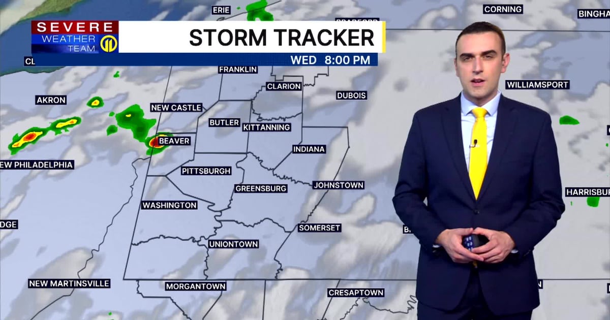 Humid Wednesday with storms possible – WPXI