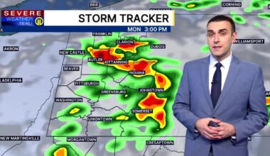 Storms Monday could bring damaging winds, heavy rainfall – WPXI