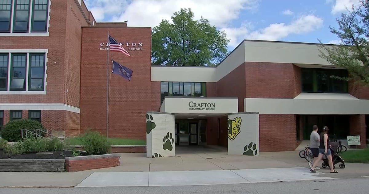 As students return, mold remediation continues inside part of Crafton Elementary School