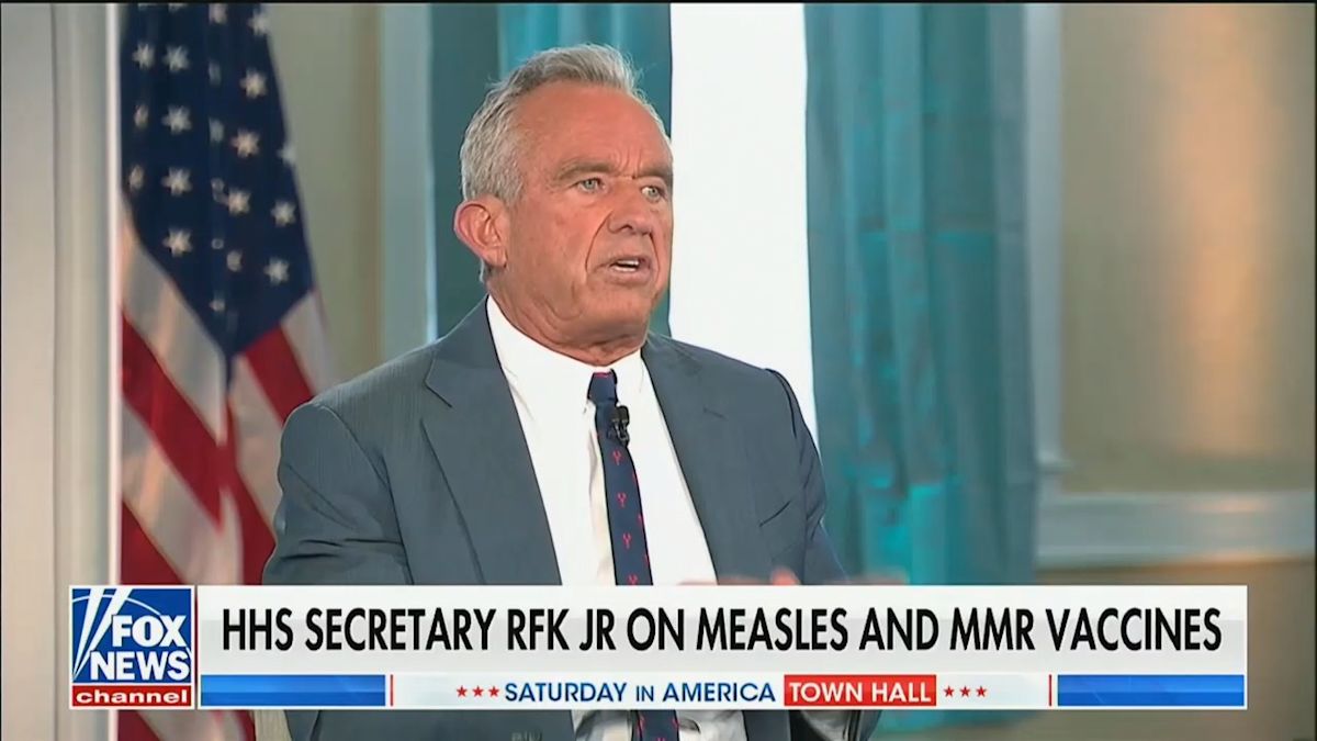 RFK Jr. Claims During Fox News Town Hall That Pennsylvania Won’t Share Information on ‘So-Called’ Measles Deaths