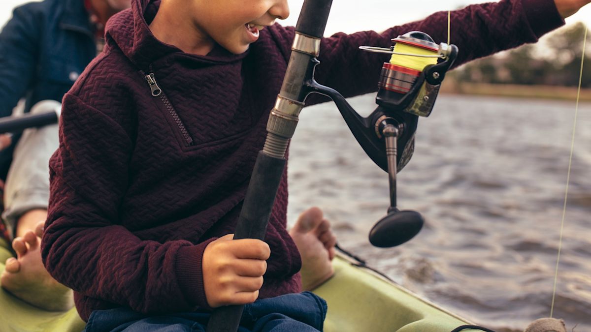 8-year-old boy fishing in Pennsylvania reels in piranha