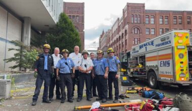 Man saved after falling down elevator shaft in abandoned Pennsylvania building