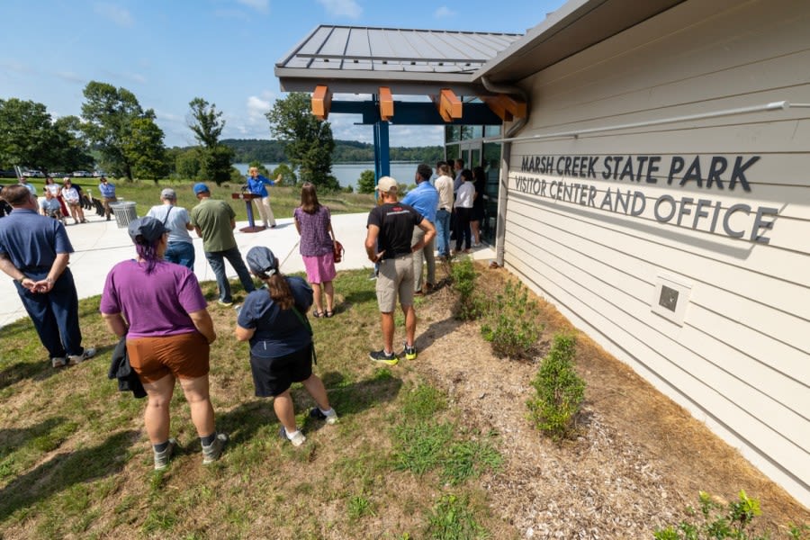 Pennsylvania officials dedicate $7.5M visitors center at Chester Co. state park